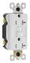 Legrand radiant 2097TRWRWCCD4 GFCI Duplex Receptacle, 125 V, 20 A, NEMA: NEMA 5-20R, White