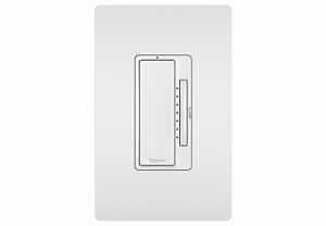 Legrand radiant Series HCL453PMMWCC4 Multi-Location Master Dimmer, 15 A, 120 V, 700 W, 1 -Gang, CFL,