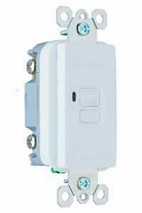Legrand radiant Series 2087WCCD4 GFCI Receptacle, 125 V, 20 A, NEMA: NEMA 5-20R, Back and Side Wirin