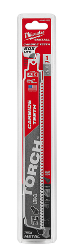 9" 8TPI TORCH w/Carbide Teeth SAWZALL Blade
