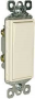 Legrand radiant Series TM870LACC10 Paddle Switch, 15 A, 120/277 VAC, Push Wire, Side Wire Terminal, 