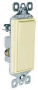 Legrand radiant Series TM873ICC10 Paddle Switch, 15 A, 120/277 VAC, Push Wire, Side Wire Terminal, I