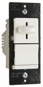 Legrand LS TradeMaster LSCL453PWCCV4 Dimmer, 120 V, 450 W, CFL, Incandescent, LED Lamp, 3-Way, White
