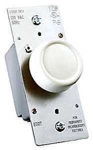 Legrand R600PLTKV Rotary Dimmer, 120 V, 600 W, Incandescent Lamp, Ivory
