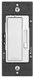 Legrand radiant RH703PTUTCCCV4 Dimmer, 120 VAC, CFL, EFL, ELV, Halogen, Incandescent, LED, MLB Lamp,