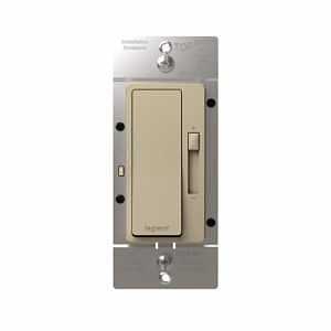 Legrand radiant Series RHL153PI Advanced Dimmer, 1.25 A, 120 V, 150 W, CFL, Incandescent, LED Lamp, 
