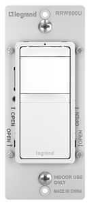 Legrand RRW600UTCCCV4 Motion Occupancy Sensor Switch, 1 -Pole, 15 A, 180 deg View, 600 sq-ft Coverag