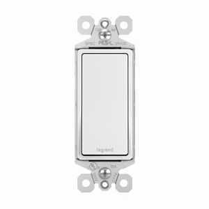 Legrand radiant Series TM870WAMCC4 Switch, 15 A, 120/277 V, Screw Terminal, Thermoplastic Housing Ma