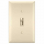 Legrand TSDCL303PLACCV6 Toggle Slide Dimmer, 300 W, CFL, Incandescent, LED Lamp, Light Almond