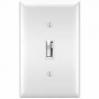 Legrand TSDCL303PWCCV6 Slide Dimmer Switch, 3 -Position, Back Wire Terminal, White