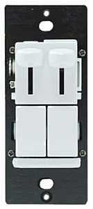 Legrand LS TradeMaster Series LSCLDC163PWCCV4 Preset Dimmer with De-Hummer Fan Control, 1-Pole, 1.6 