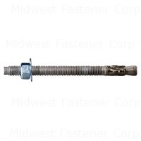 3/8 x 5 TorqueMaster Blue Wedge Anchors HDG