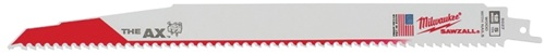 12" 5 TPI The AX SAWZALL Nail Embedded Wood Blade Singles