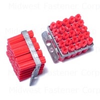 15/64" x 1" Vinyl Plastic Expandet Screw Anchors