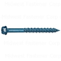 1/4 x 4 TorqueMaster Star Hex Masonry Screws