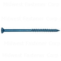 3/16 x 3-1/4 TorqueMaster Star Flat Masonry Screws
