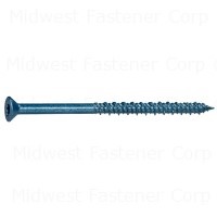 1/4 x 3-1/4 TorqueMaster Star Flat Masonry Screws