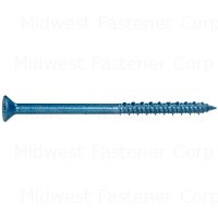 1/4 x 4 TorqueMaster Star Flat Masonry Screws