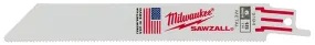 6" 14 TPI SAWZALL Standard Metal Blades Singles