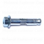 5/16" x 1-1/2" Zinc Plated Steel Hex Nut Sleeve Anchors