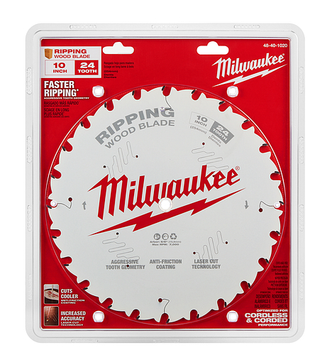 10" 24T Ripping Circular Saw Blade