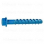 3/8" x 3" Blue Coated Steel Hex Washer Head TorqueMaster Concrete Screws
