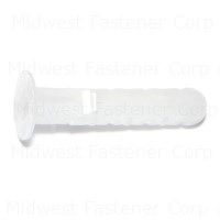 5/16" x 1-1/2" Poly-propylene Plastic Alligator Wall Anchors