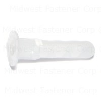 1/4" x 1.2" Poly-propylene Plastic Alligator Wall Anchors