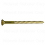#10 x 3" Brass Phillips Flat Head Wood Screws