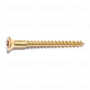 #8 x 1-3/4" Brass Phillips Flat Head Wood Screws
