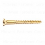 #8 x 2" Brass Phillips Flat Head Wood Screws