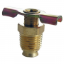 1/8 MALE PIPE THREAD EXTERNAL SEAT BRASS DRAIN COCK