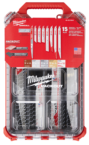 SAWZALL Blade PACKOUT Kit 15pc