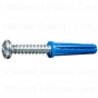 No. 14 to 16 x 1-1/2 Plastic Anchors with Screws