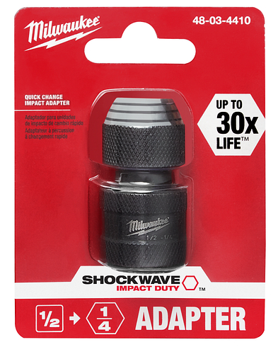Shockwave Quick Change Impact Adapter 1/2-1/4�