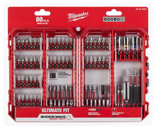 SHOCKWAVE Impact Duty Driver Bit Set 80pc