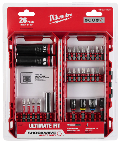 SHOCKWAVE Impact Duty Drive and Fasten Set 26pc