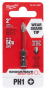 SHOCKWAVE Impact Duty 2" Phillips #1 Power Bit