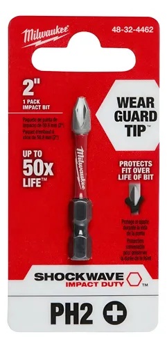 SHOCKWAVE Impact Duty 2" Phillips #2 Power Bit