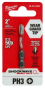 SHOCKWAVE Impact Duty 2" Phillips #3 Power Bit