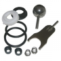 Delta, Faucet Repair Kit, Kitchen & Lavatory, Contains, Stainless Steel Ball, Cam Assembly, O-Rings,