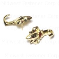 Fleur Brass HangMaster Push Pin Hanger