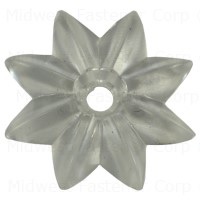 1-1/2 Clear HangMaster Rosette w/Screws
