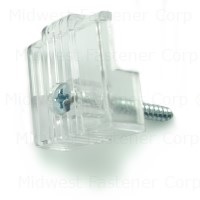 1/4 Pane HangMaster Heavy Duty Mirror Clip w/Screw