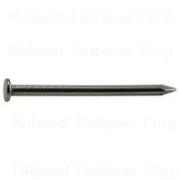 18 x 3/4" Steel Wire Flat Head Nails