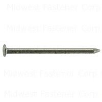 17 x 1" Steel Wire Flat Head Nails