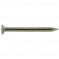 17 x 3/4" 18-8 Stainless Steel Wire Flat Head Nails