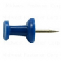 Assorted Colored Plastic Push Pins
