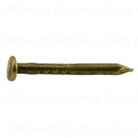 18 x 1/2" Brass Escutcheon Pins