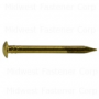 18 GA x 5/8" Brass Escutcheon Pins